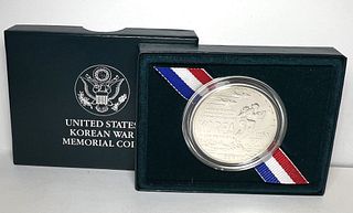 1991-P Korea War 38th Anniversary Silver Coin