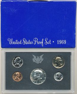 1969 United States Proof Set (5-coins)