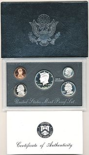 1996 United States Mint Silver Proof Set (5-coins)