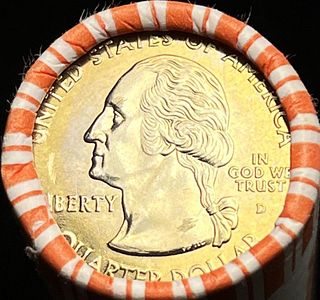 $10 (40-coin) Roll Washington Quarters