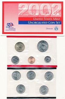 2002 United States Denver Mint Set (10-coins)