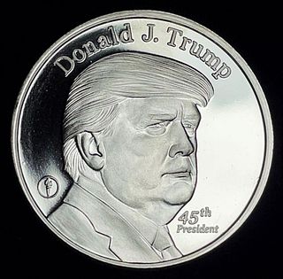 Donald J. Trump Proof 1 ozt .999 Silver