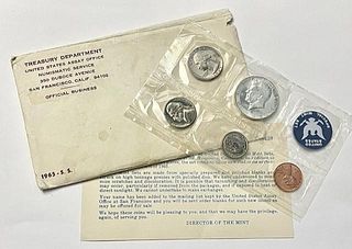1965 United States Mint Proof Set (5-Coins)