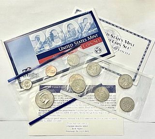 2002 U.S. Mint Philadelphia Uncirculated (10) Coin Set