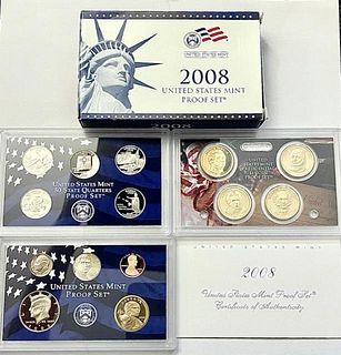 2008 United States Mint Proof Set (14-Coins)