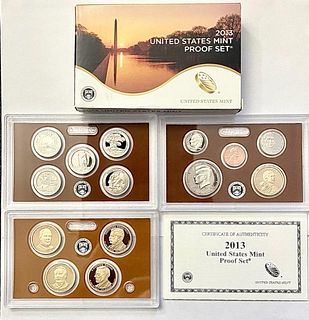 2013 United States Mint Proof Set (14-Coins)