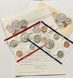 1988 United States Mint Set (10-Coins)