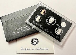 1996 United States Mint Silver Proof Set (5-Coins)