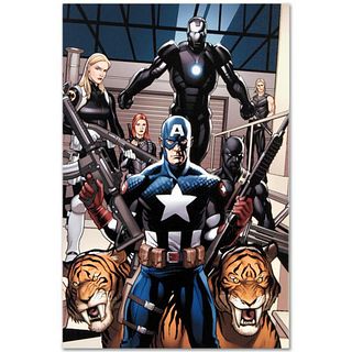 Marvel Comics "Ultimate New Ultimates #3" Numbered Limited Edition Giclee on Canvas by Frank Cho with COA.