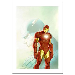 Marvel Comics, "Fallen Son: The Death of Captain America #5" Numbered Limited Edition Canvas by Michael Turner (1971-2008) with Certificate of Authent