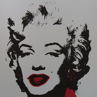 Andy Warhol- Silk Screen "Golden Marilyn 11.36"