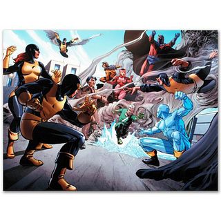 Marvel Comics "X-Men Giant-Size #1" Numbered Limited Edition Giclee on Canvas by Paco Medina with COA.