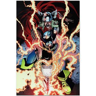 Marvel Comics "Thor First Thunder #1" Numbered Limited Edition Giclee on Canvas by Tan Eng Huat with COA.
