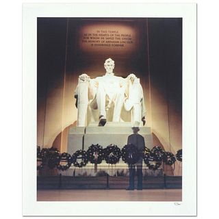 Robert Sheer, "Young Mr. Lincoln" Limited Edition Single Exposure Photograph, Numbered and Hand Signed with Certificate of Authenticity.
