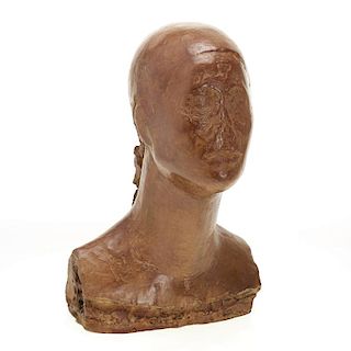 Manner of Camille Claudel, bronze bust