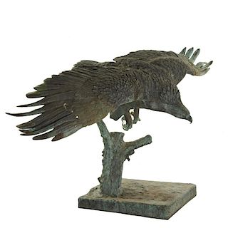 A.B. Burton Foundry, monumental bronze eagle