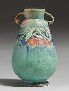 Roseville Baneda Two-Handled Vase c1930