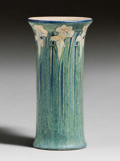 Newcomb College Anna Frances Simpson Daffodils Vase 1911
