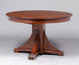 Stickley Brothers 48d Dining Table c1910