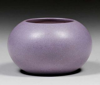Marblehead Pottery Matte Lavendar Bowl c1910