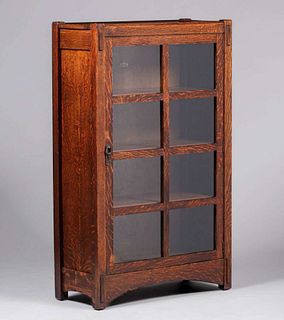 Lifetime Furniture CoÂ One-Door Bookcase c1910