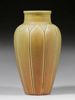 Rookwood Pottery #248 Linear Incised Vase 1914