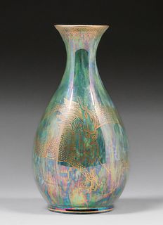 Wedgewood Fairyland Lustre Dragon Vase
