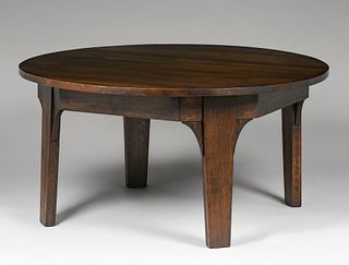 L&JG Stickley - Onondaga - Tobey Fixed-Top Dining Table c1901-1902