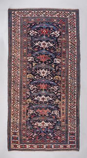 Antique Caucasian Carpet/Runner c1900-1920s
