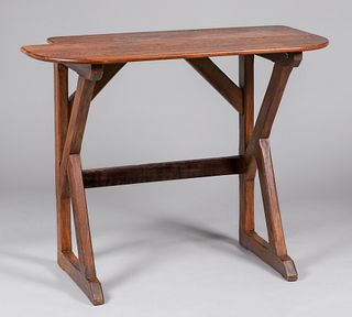 English Arts & Crafts Oak Standing Desk c1900