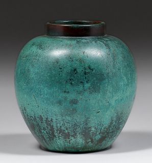 Clewell #470 Copper Clad Vase c1910