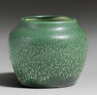 Hampshire Pottery Matte Green Vase c1910