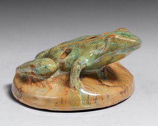 Fulper Pottery Frog c1910s