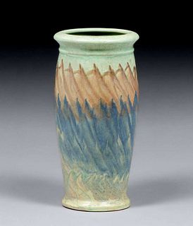 Peters & Reed Chromal Matte Glazed Vase c1910s