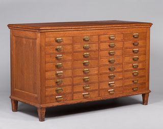 Oak 32 Drawer Cabinet c1910s