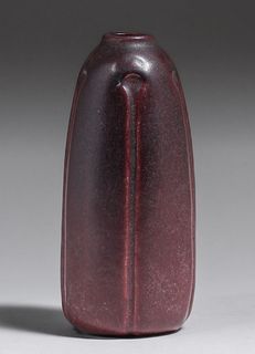 Van Briggle Dark Clay Vase c1915-1920