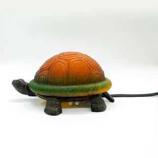 Vintage Dale Tiffany Style Turtle Accent Lamp