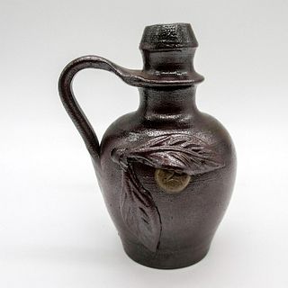 Vintage Turgis Pottery Apple Brandy Jug
