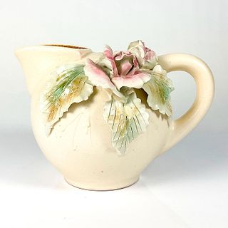 Mid-Century Decorated Pitcher, Roses