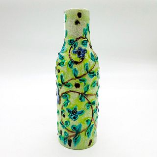 Vintage Italian Ceramic Bottle Vase