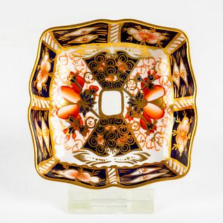 Vintage Royal Crown Derby Bone China Jewelry Dish
