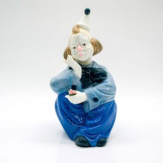Vintage Porcelana De Cuernavaca Porcelain Clown Figurine