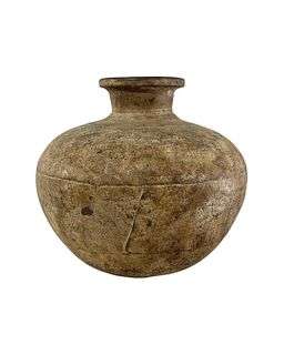 Tribal African Ceramic Vase