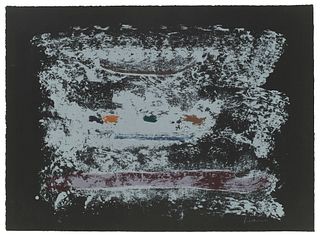 Helen Frankenthaler Un Poco Más. 1987. Farblithographie auf Arches (mit dem Wasserzeichen). 59 x 77 cm (69 x 94 cm). Signiert, datiert und nummeriert.