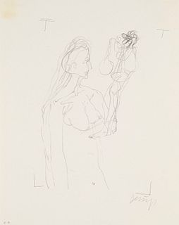 Joseph Beuys 7 Arbeiten. Mit 6 Granolithographien und 1 Photoradierung. je auf Velin. Blattmaße von 32 x 23,8 cm bis 50 x 35 cm. 6 Arbeiten je signier