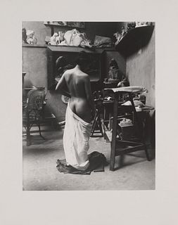 Heinrich Zille Sammlung aus 5 Photographien. 1899-1901/1990. Silbergelantine auf Photopapier nach Originalnegativen. Blattmaße von 24 x 30,4 cm bis 30