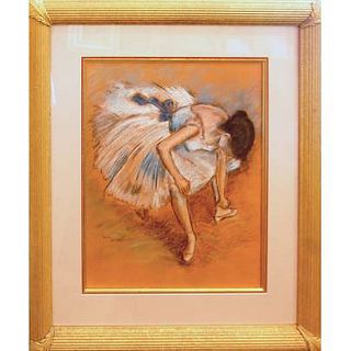Vigevani Nicoletta (Italian 20th c) - Ballerina (after Degas)