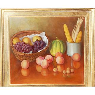 Gussenhoven Joseph (Belgian 1871-1953) - Still Life with Fruits