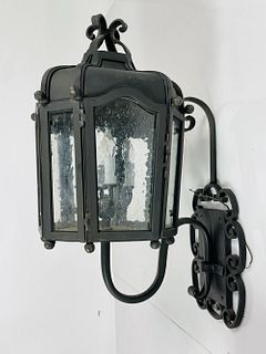 Wrought Iron Sconce from the Sylvester Stallone Beverly Park Home
