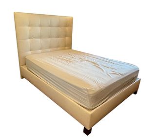 Fully Upholstered Queen Size Bed